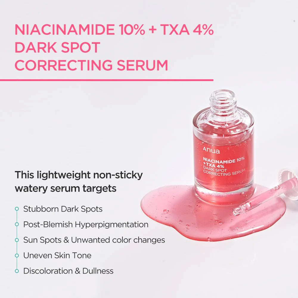 ANUA – Niacinamid 10 % + TXA 4 % Serum