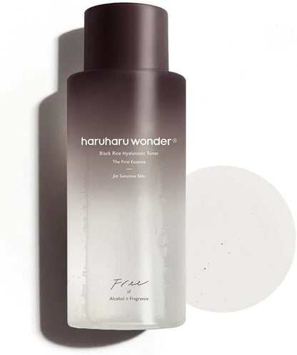 Haruharu Wonder - WONDER Lotion tonique au riz noir et à l'acide hyaluronique pour peaux sensibles