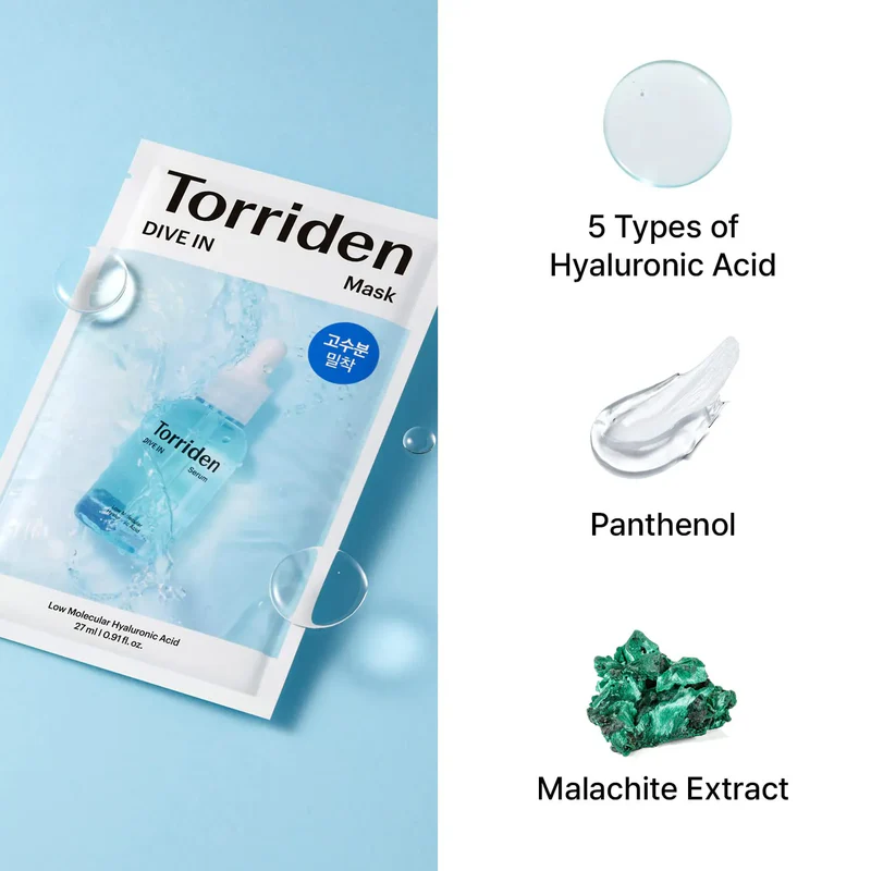 Torriden - Dive In Low Molecular Hyaluronic Acid Mask