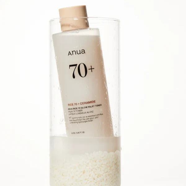 ANUA - Lotion tonique laiteuse éclatante Rice 70