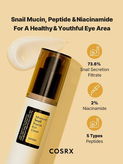 COSRX - Advanced Snail Peptide Eye Cream