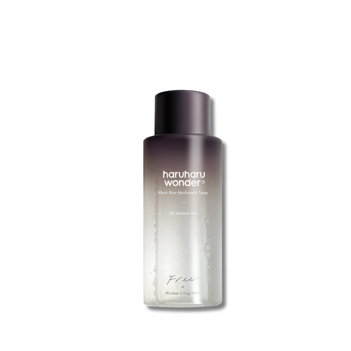 Haruharu Wonder - WONDER Lotion tonique au riz noir et à l'acide hyaluronique pour peaux sensibles